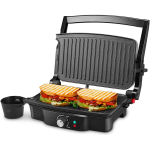 Electric Sandwich Maker Non-Stick Coated Plates
